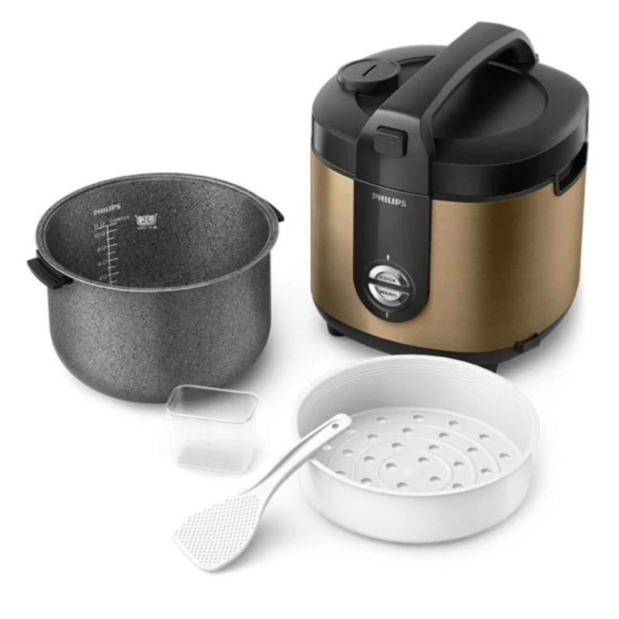 Philips Premium Rice Cooker Gold 2L