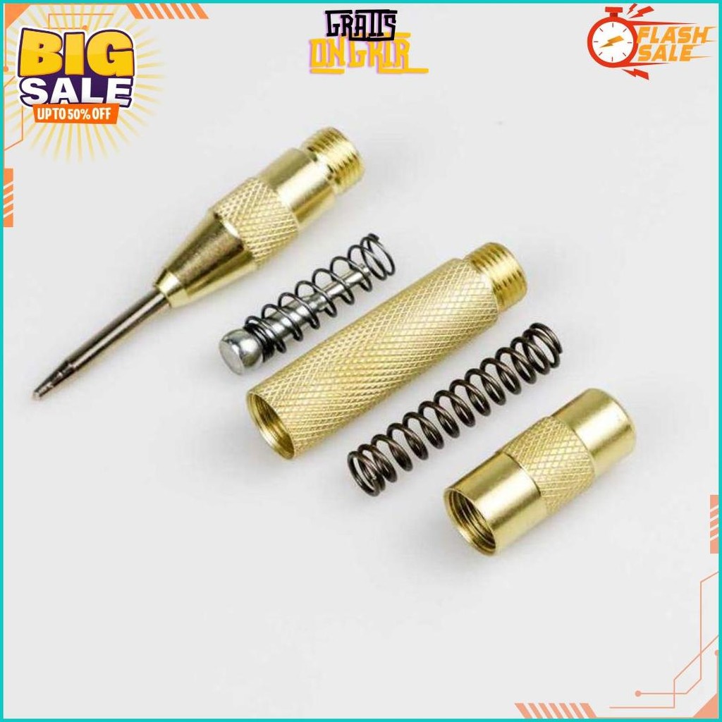 

Taffware Automatic Center Punch Penanda Titik Bor Bisa Cod