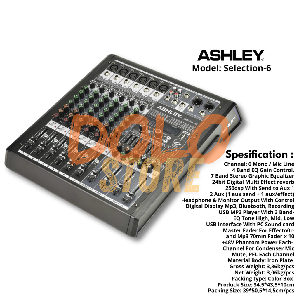 ORIGINAL ASHLEY MIXER AUDIO SELECTION-6