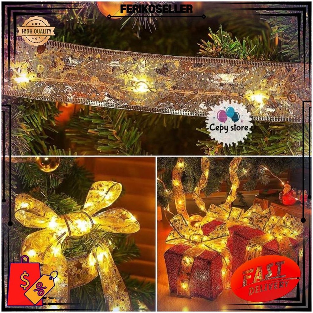 

Pita Led / Dekorasi Hiasan Pohon Natal / Pita Kawat Led 5 Meter D Sale