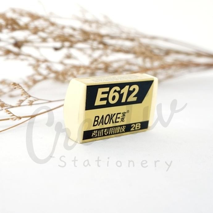 

BAOKE Penghapus Pensil Ujian Kuning Lembut E612