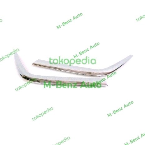 TERBARU! LIST CHROME BUMPER DEPAN FACELIFT MERCEDES-BENZ W202 C-CLASS