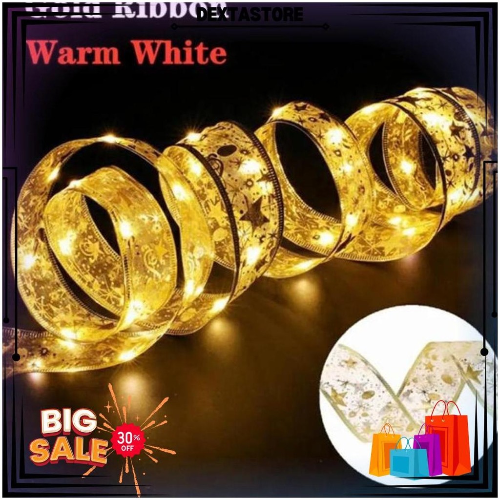 

Pita Led / Dekorasi Hiasan Pohon Natal / Pita Kawat Led 5 Meter - Silver Ww D Gratis Ongkir