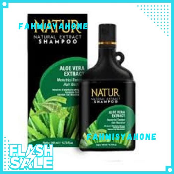 NATUR SHAMPOO ALOE VERA 270ML ORIGINAL - SHAMPOO NATUR ALOE VERA TERDEPAN