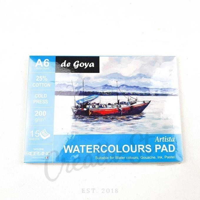 

De Goya Water Color Pad A5 A6 CP 200 Gsm
