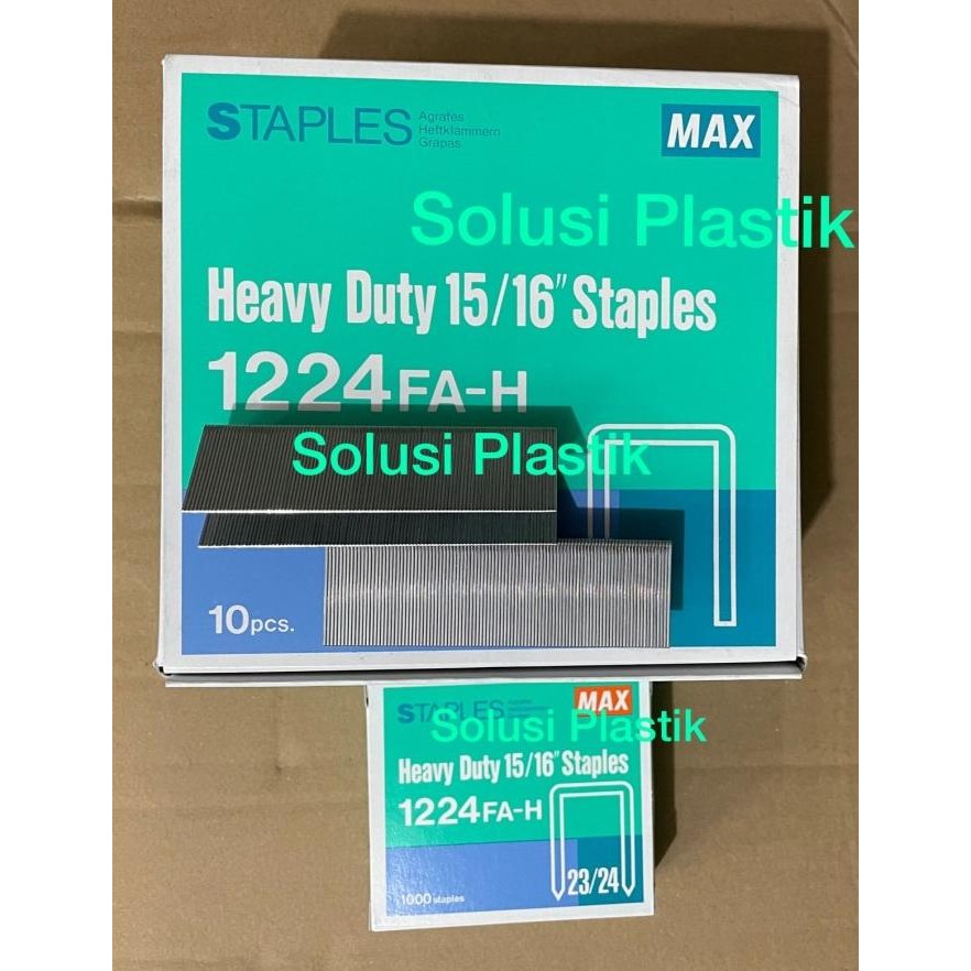 

TERBARU - Max Staples 1224 / isi staples 1224FA-H heavy duty 15/16" 23/24