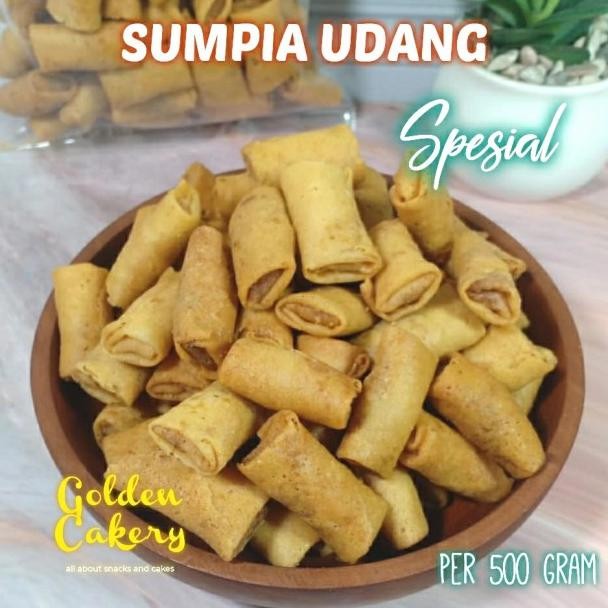 

Sumpia Sumpiah Abon Udang Kue Kering Isi Abon Terlaris 500 Gram