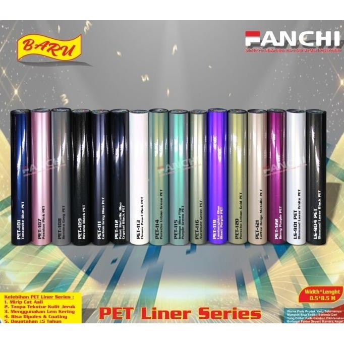 

TERLARIS - Sticker PET & Laser Diamond Fanchi 50cm (rol)