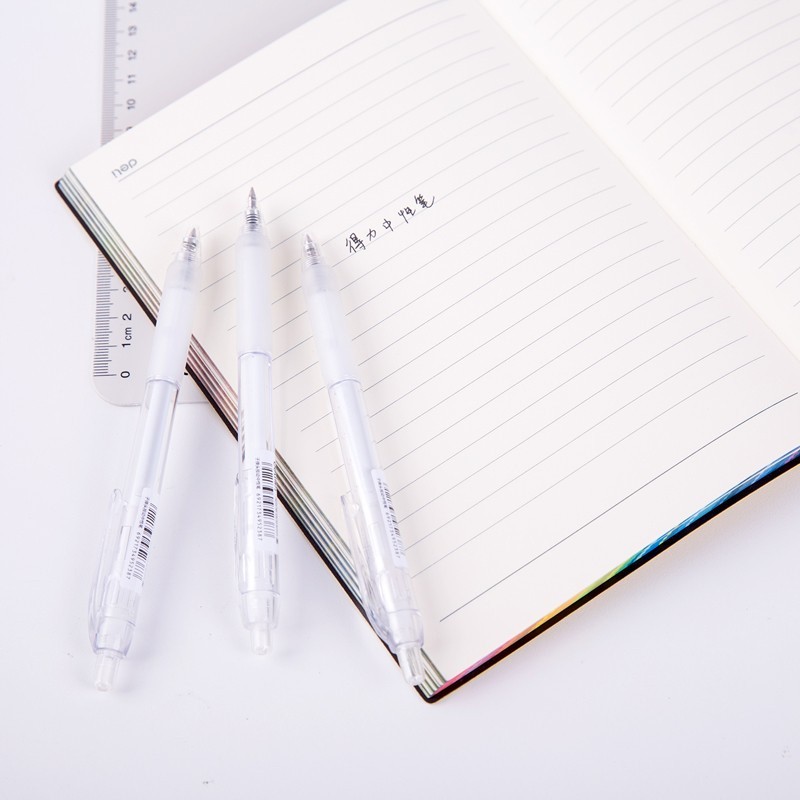 

Deli Gel Pen Pulpen Gel Retractable Tinta Hitam 0.5mm A057B-01