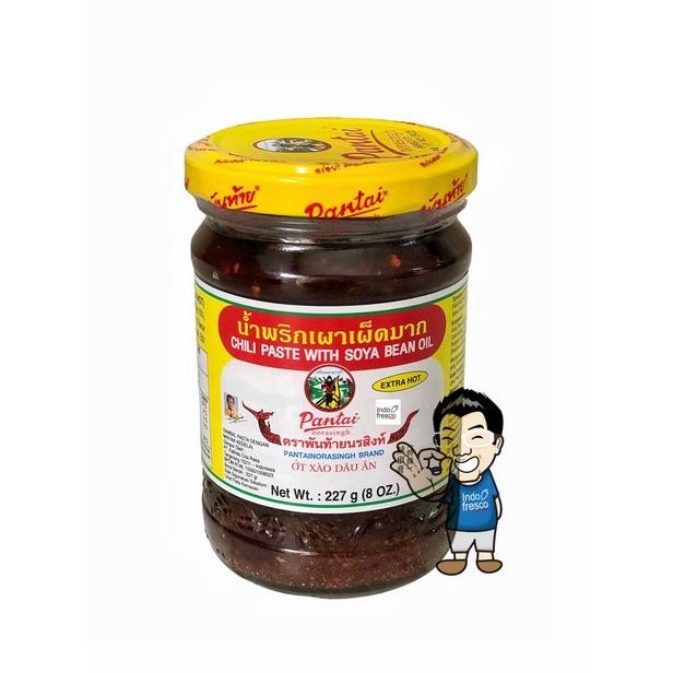 

Pantai Norasingh Chili Paste Soya Bean Oil- Sambal Pasta Thai 227 g BS86