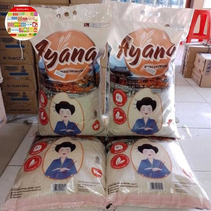 

*Bintara* Beras AYANA Gold 10kg Super PREMIUM Pulen Jepang Bekasi F67A