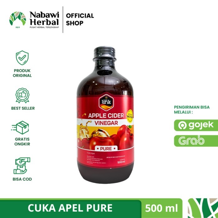 

SALE LINK - Cuka Apel Pure With Mother - Apple Cider Vinegar WithMother500ml