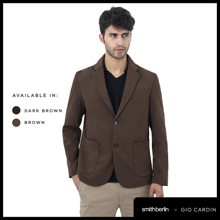 Blazer Comfort Pria Smith Berlin X Gio Cardin Regular Fit