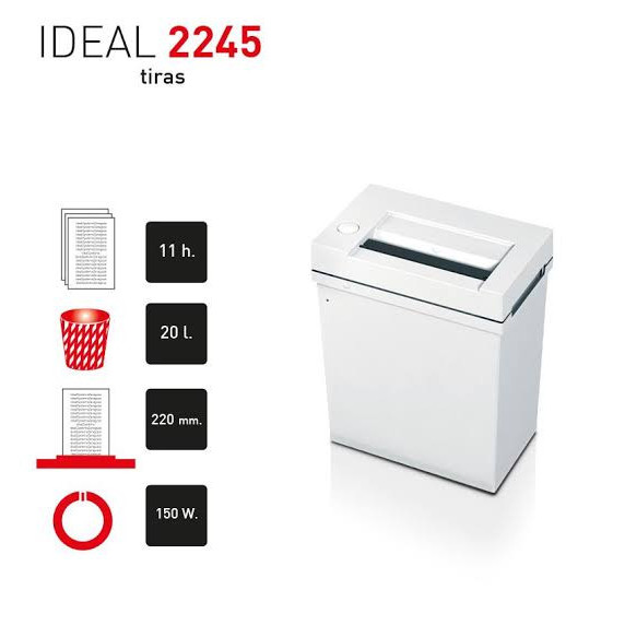 

PROMO IDEAL 2245 CC PAPER SHREDDER - MESIN PENGHANCUR KERTAS