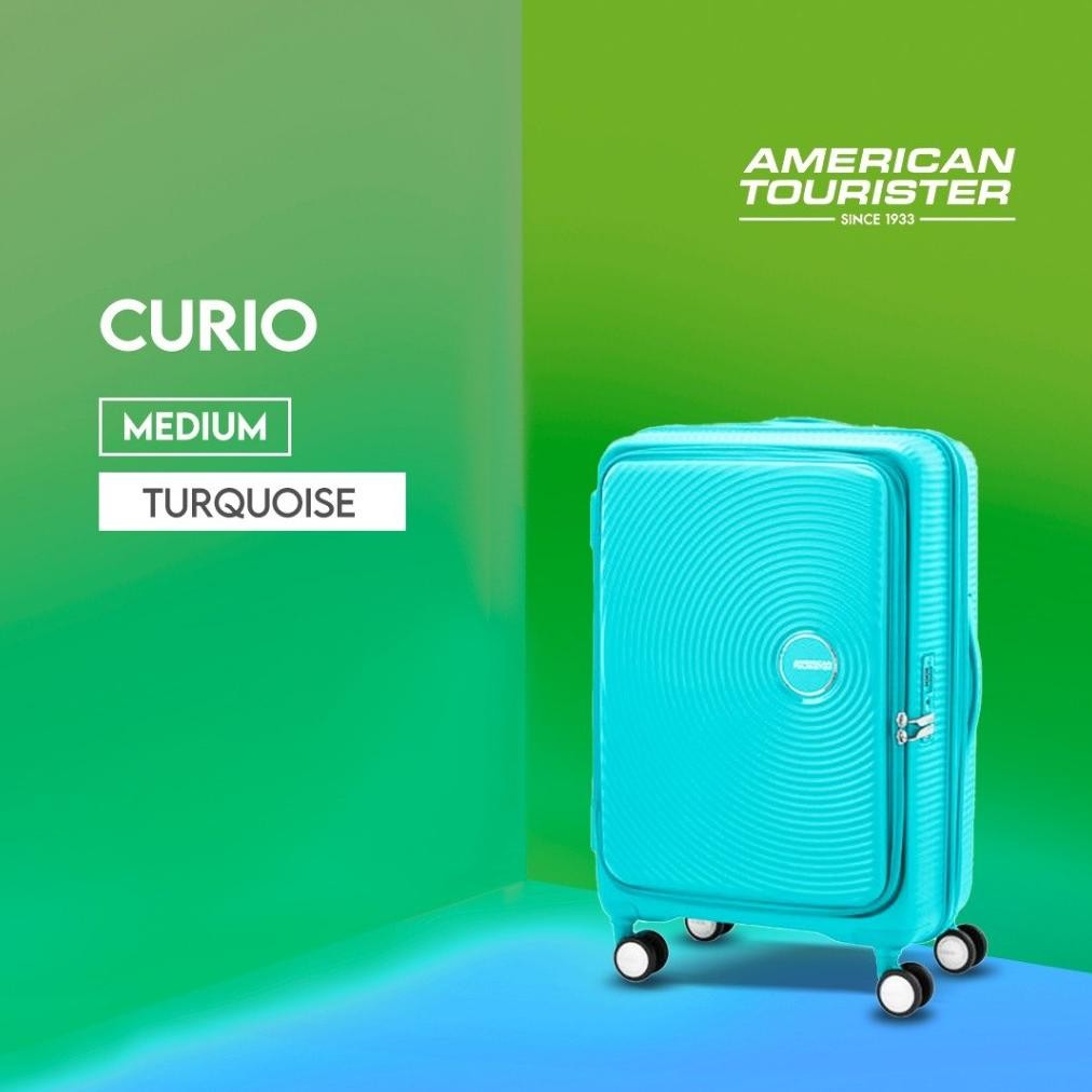 American Tourister Curio Koper Medium 25 inch Turquoise