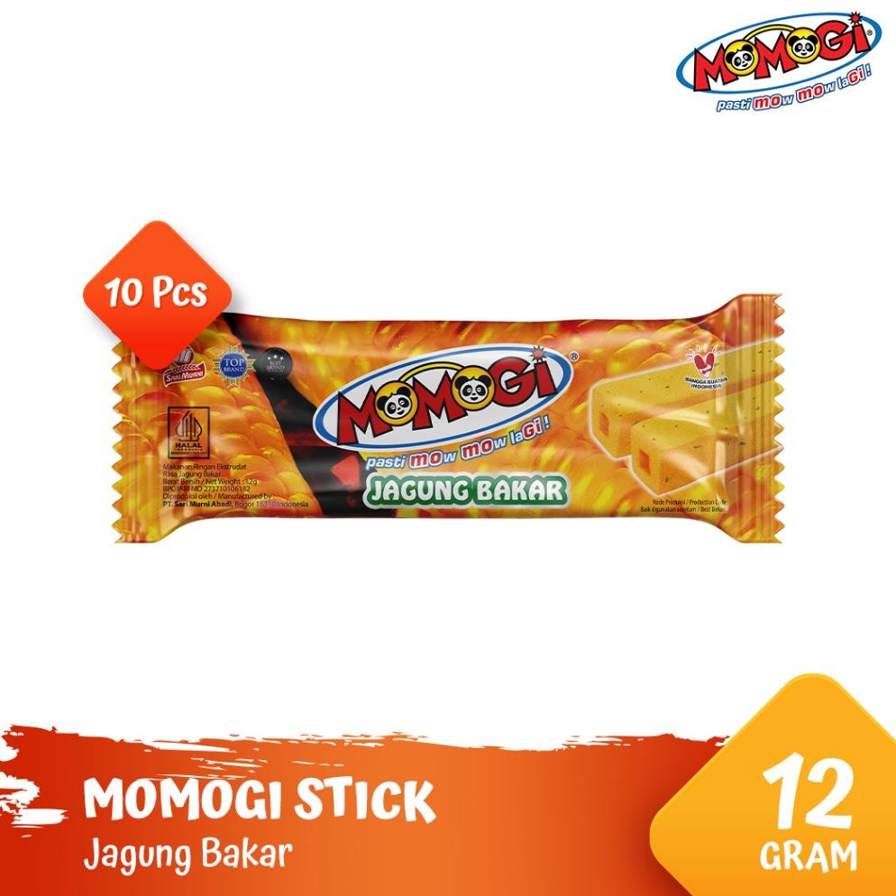 

Momogi Stick Snack Makanan Ringan 12gr - Jagung Bakar [1 Box @ 10 Pcs]