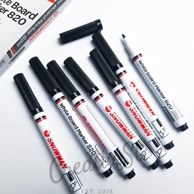 

Spidol Whiteboard Fine Tip Snowman BG-820 H