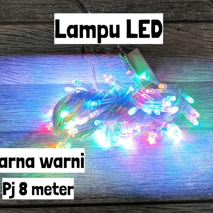 <<<<<] Hiasan Natal Lampu LED 100 / Lampu Tumblr