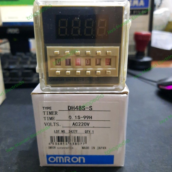 TERBARU - TIMER OMRON DH48S S / DH48S-S MADE IN JAPAN