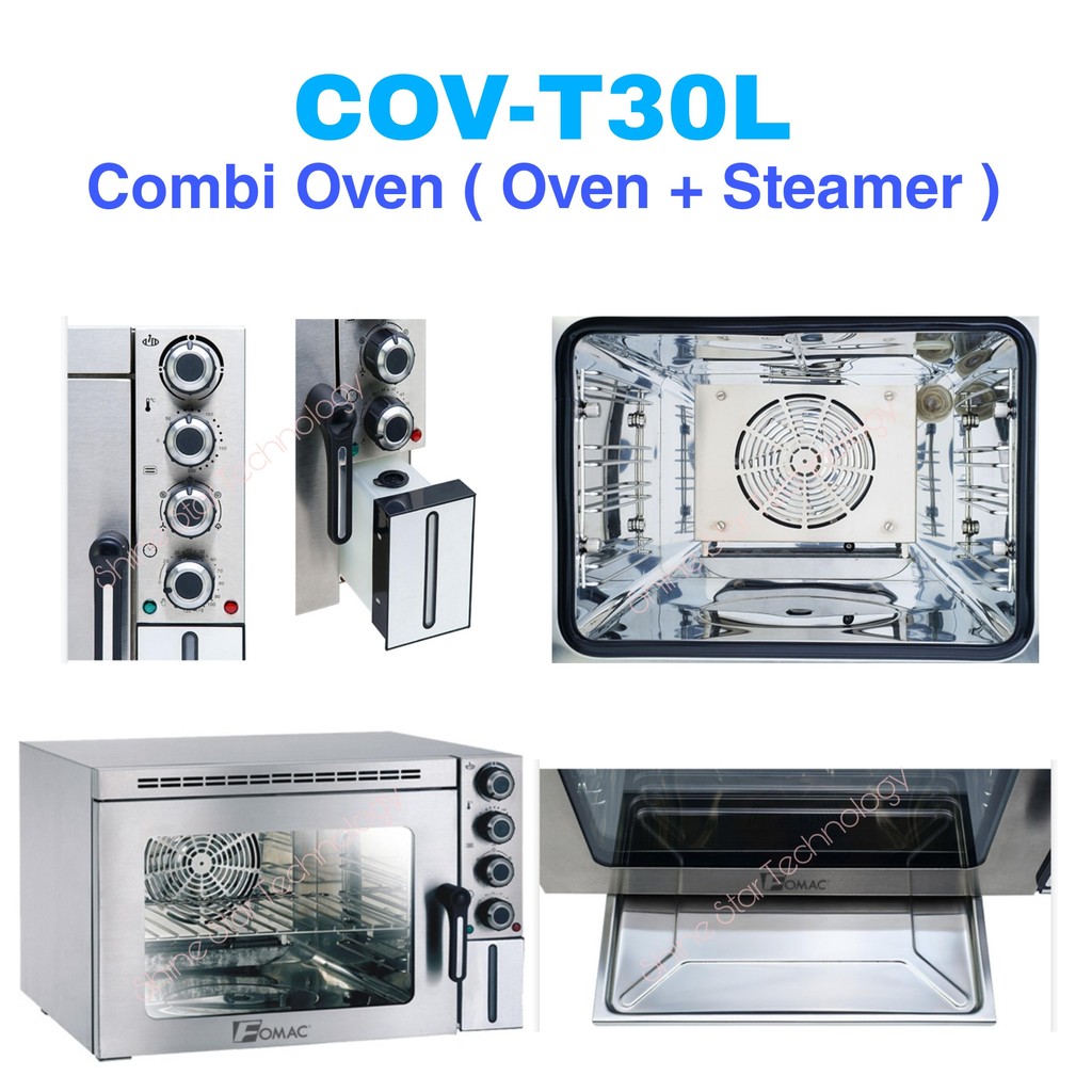 Fomac Combi Oven COV-T30L Oven Kombinasi ( Oven + Steamer )
