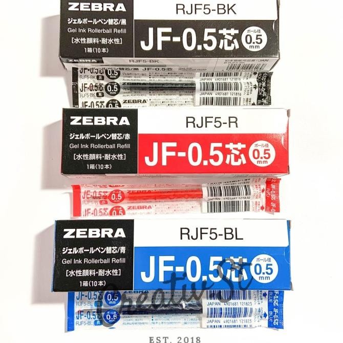 

TERBARU - Refill Zebra Sarasa Clip 0.5 Mm