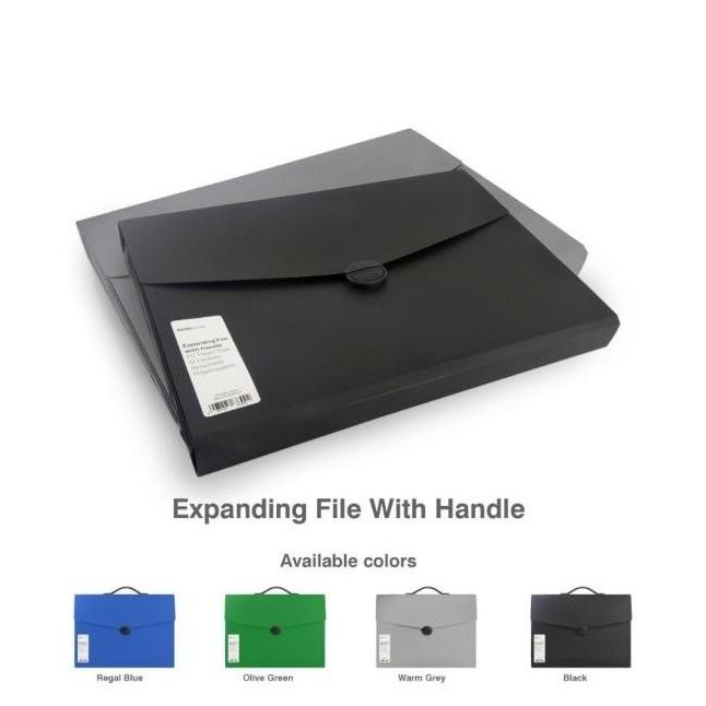 

[SALE] EXPANDING FILE WITH HANDLE TAS DOKUMEN DENGAN GAGANG TAS MAP HARMONIKA DAIICHI PROFILE 2 BEST SELLER