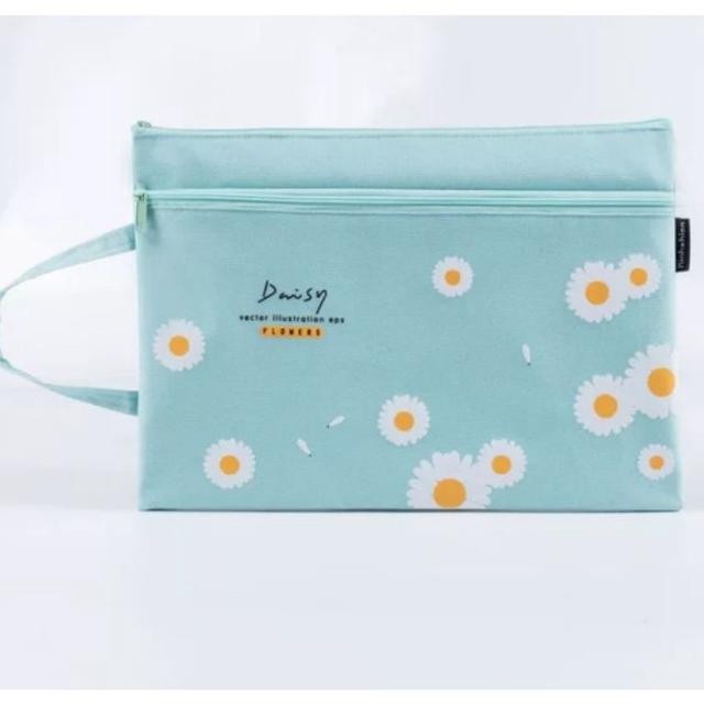 

PROMO AMPLOP KAIN A4 TAS DOKUMEN KARAKTER DAISY POUCH FILE A4 POUCH KA