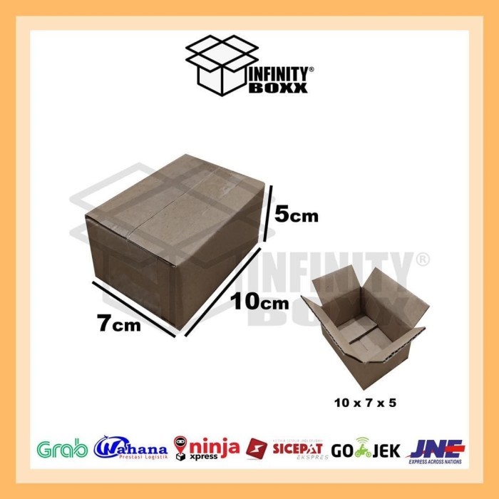 

kardus box luar polos packaging packing 10x7x5 cm