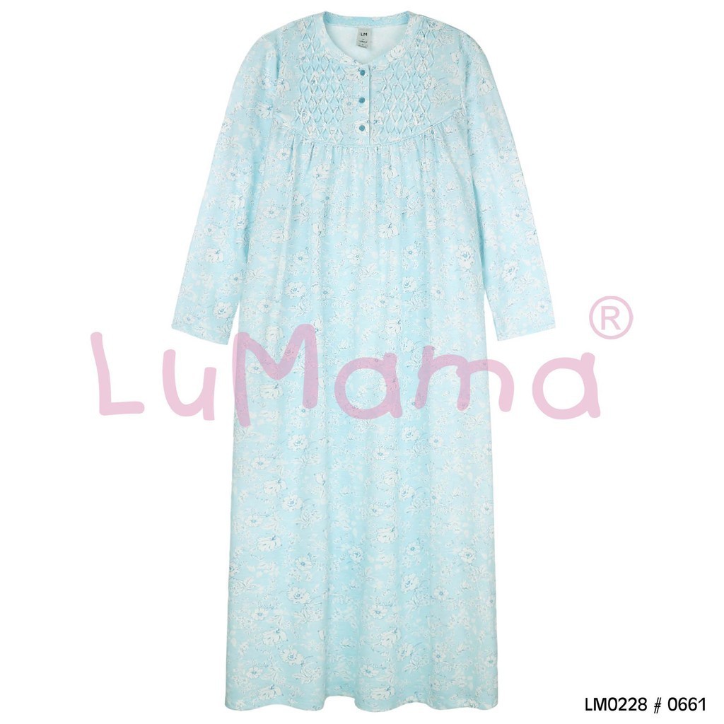 LuMama Daster Gamis Wanita Lengan Panjang / LM0228 0661