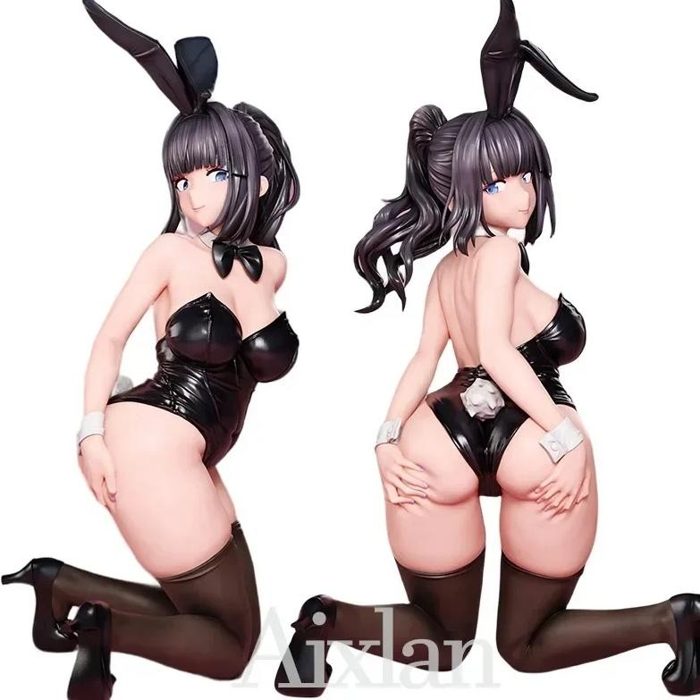 20cm bfull fots japan anime lechery figure rabbit girl leia sexy girl pvc action figure collectible 