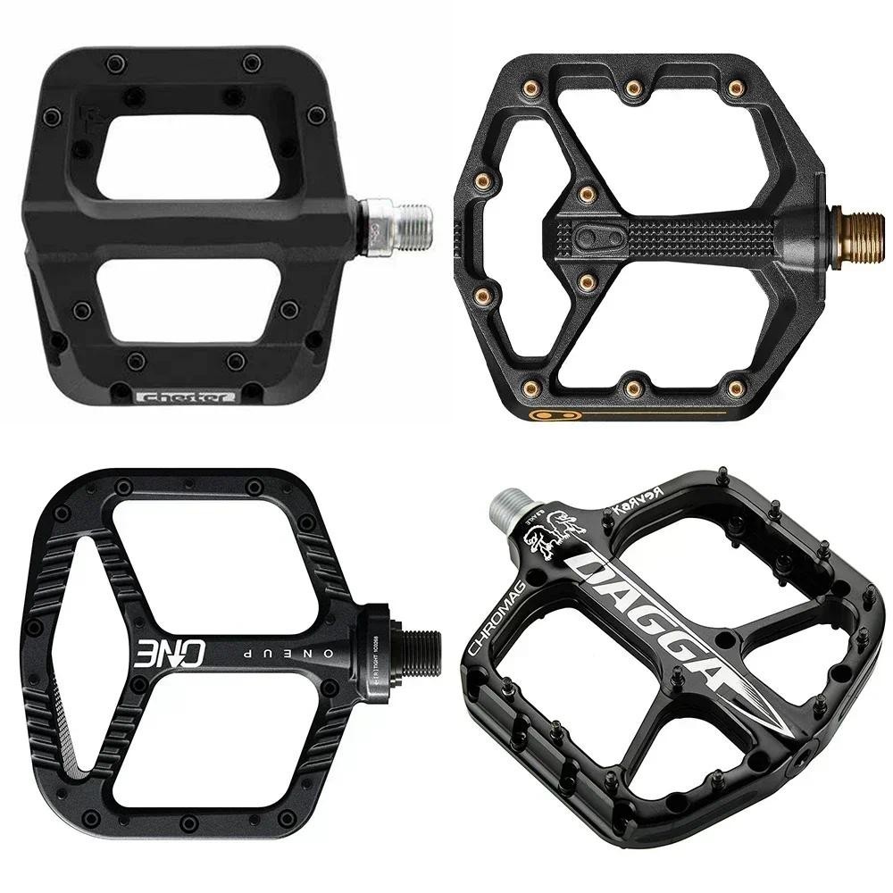 Pedal DAGGA chromag komposit Pedal Sepeda BMX/MTB Datar - Pedal Sepeda Titanium, Profil, saudara eng