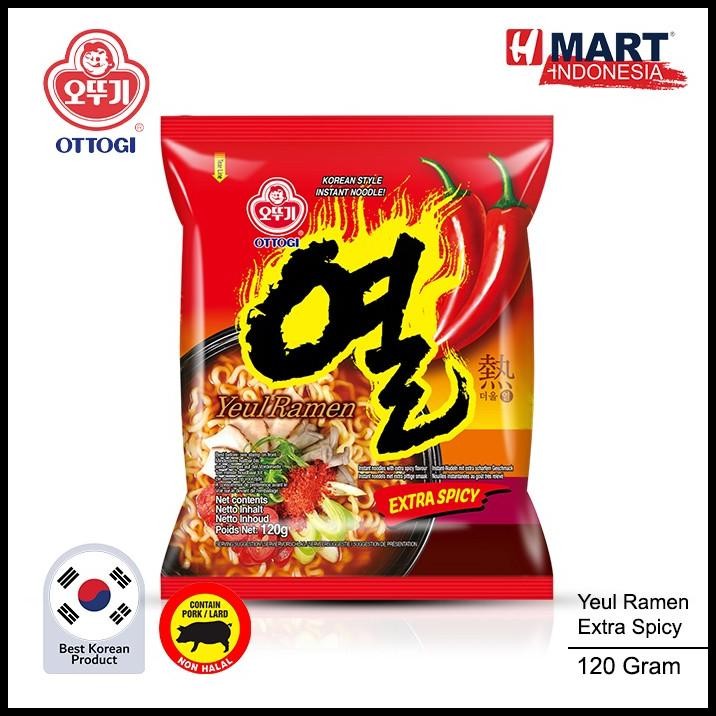 

Ottogi Yeul Ramen - Mie Ramyun Korea Extra Pedas 120G