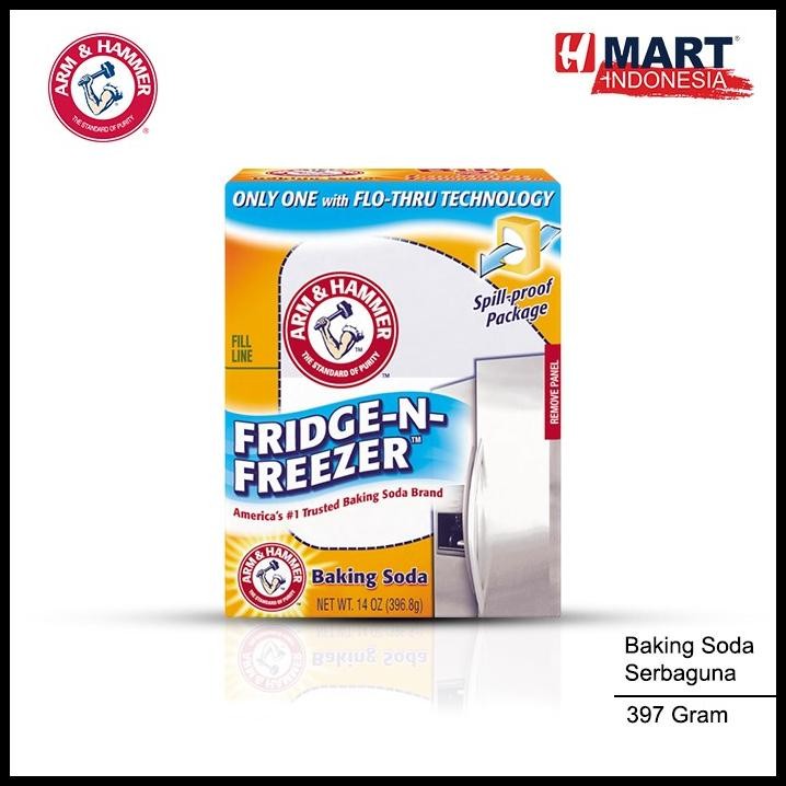 

Arm & Hammer Fridge-N-Freezer - Baking Soda Serbaguna Asli Usa 397G