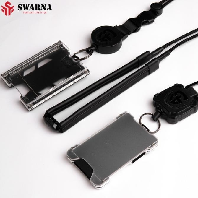 

Lanyard Tali Paragon - Lanyard Tactical - Lanyard ID Guard - Name Tag - Swarna Tactical