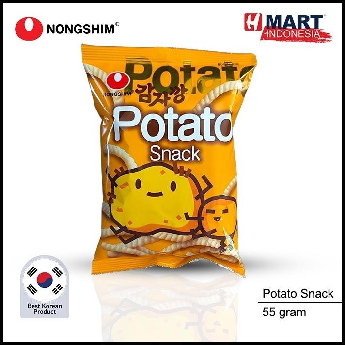 

Nongshim Potato Snack - Snack Korea Rasa Kentang 55G