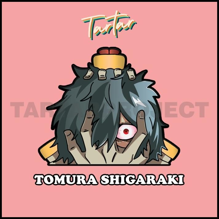 

GRATIS ONGKIR STICKER VINYL - PEEKER ANIME TOMURA SHIGARAKI !!!!!!