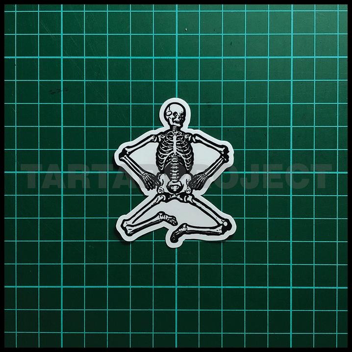 

DISKON STICKER STIKER VINYL - SKULL