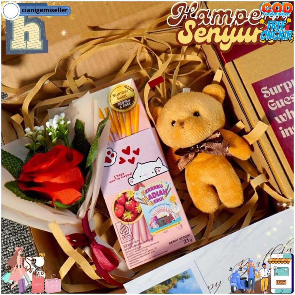 

Hampers Snack Box Jajan Cokelat Kado Ulang Tahun Wisuda Hadiah Pacar Gift Box Buket Premium Spesial Skripsi Sempro Valentine Hari Guru Hari Ibu Anniversary Cewek Cowok Set Kado Murah Meriah Unik Bermanfaat Berkasih Kado Senyum D Gratis Ongkir