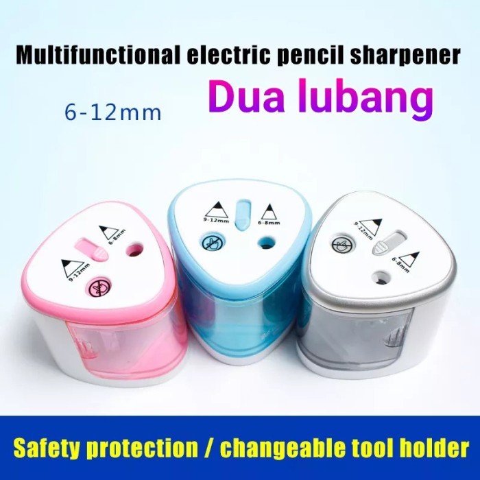 

Sale Serutan Pensil Elektrik Otomatis-Rautan Pengasah Pensil Sharpener Atk