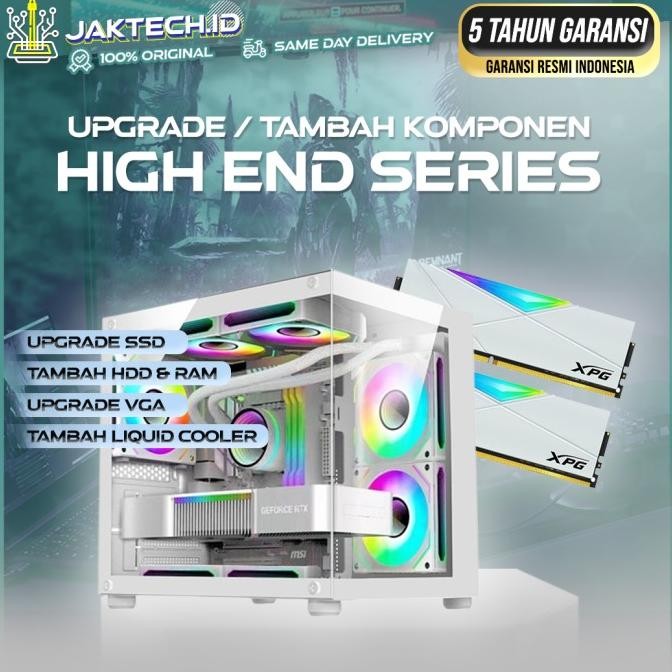 Pc Rakitan Komputer Komponen Tambahan Upgrade Custom High End - Elrumi Computer