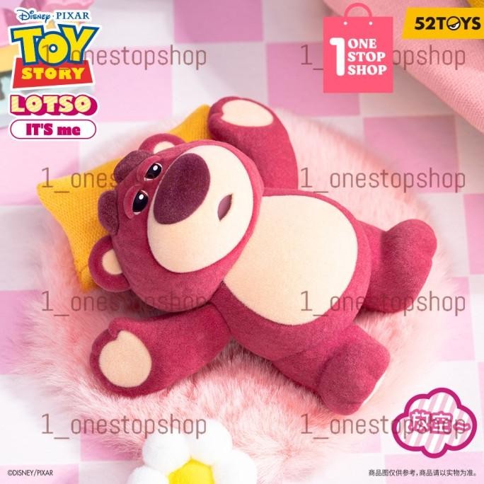 52 Toy Disney X Pixal Beruang Lotso is Me Series Blind Box Misteri Boneka Toy