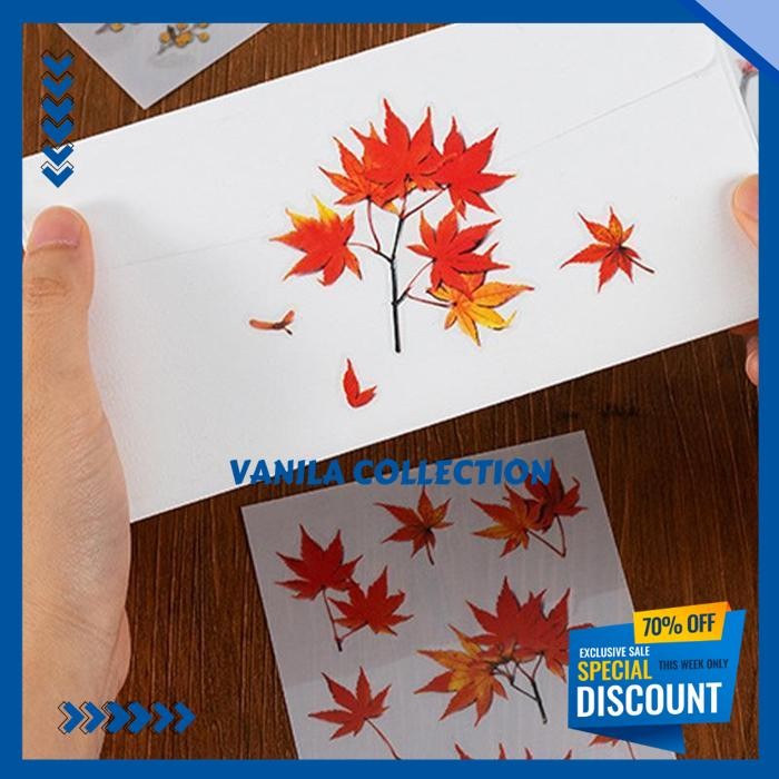 

STIKER BUNGA SIMULASI STIKER TAHAN AIR STIKER BUNGA TRANSPARAN YANG KREATIF PVC-GS BAIK