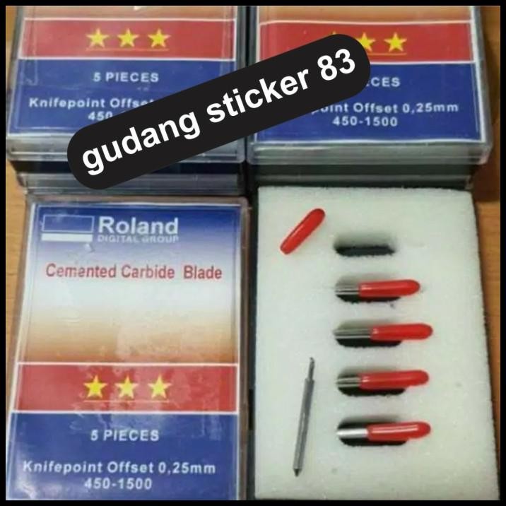 

TERMURAH MATA PISAU CUTTING STICKER JINKA REDSAIL TENETH ROLAND BLADE !