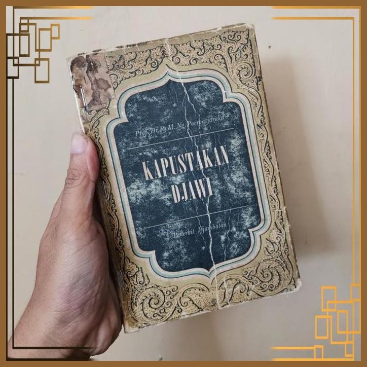 

[ADG] Buku Langka Kapustakan Djawi Prof Dr. Ng.Poerbatjaraka ORIGINAL