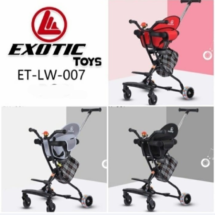Stroller Cro Trike Exotic Lw 007