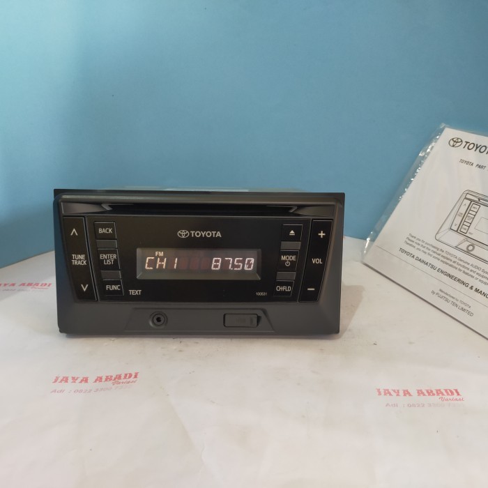 TERMURAH - head unit original Toyota etios valco