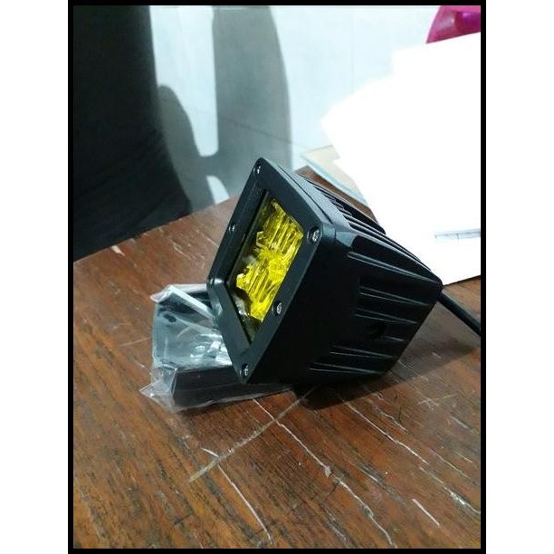 GRATIS ONGKIR LAMPU TEMBAK SOROT LED 12 WATT 5D NYALA KUNING WORK LIGHT  