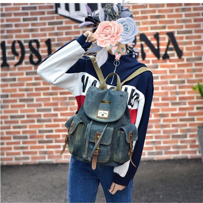 TAS RANSEL IMPORT / UNGU 47 / TAS WANITA TAS KERJA TAS KULIAH PESTA