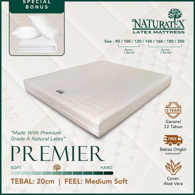Kasur Latex Naturatex Premier uk. 120x200 cm