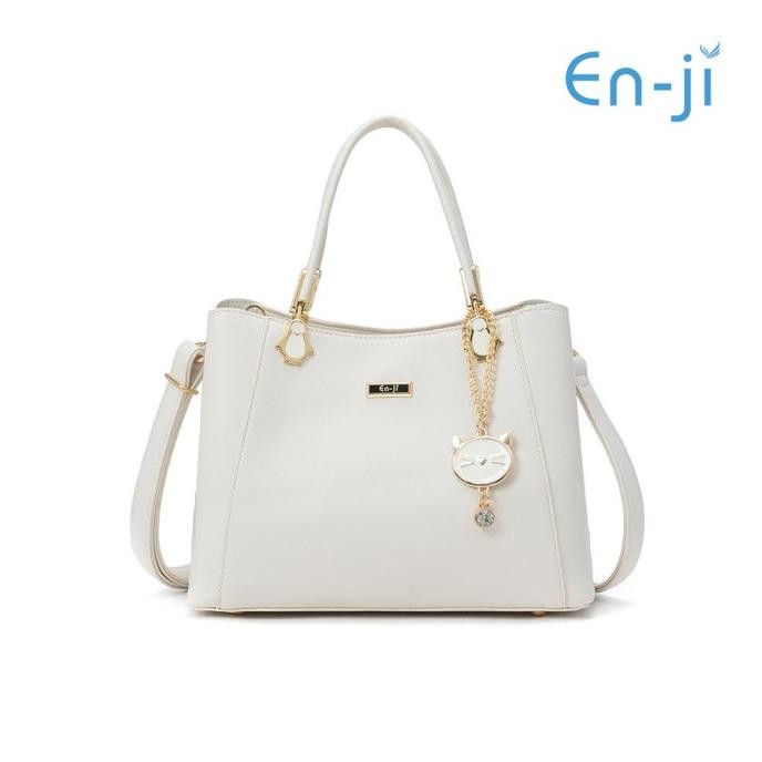 En-ji Hyoju Handbag - Ivory